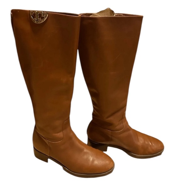 Tory Burch Sidney Riding Boot Tall Equestrian Boots size 7.5M - Picture 1 of 11